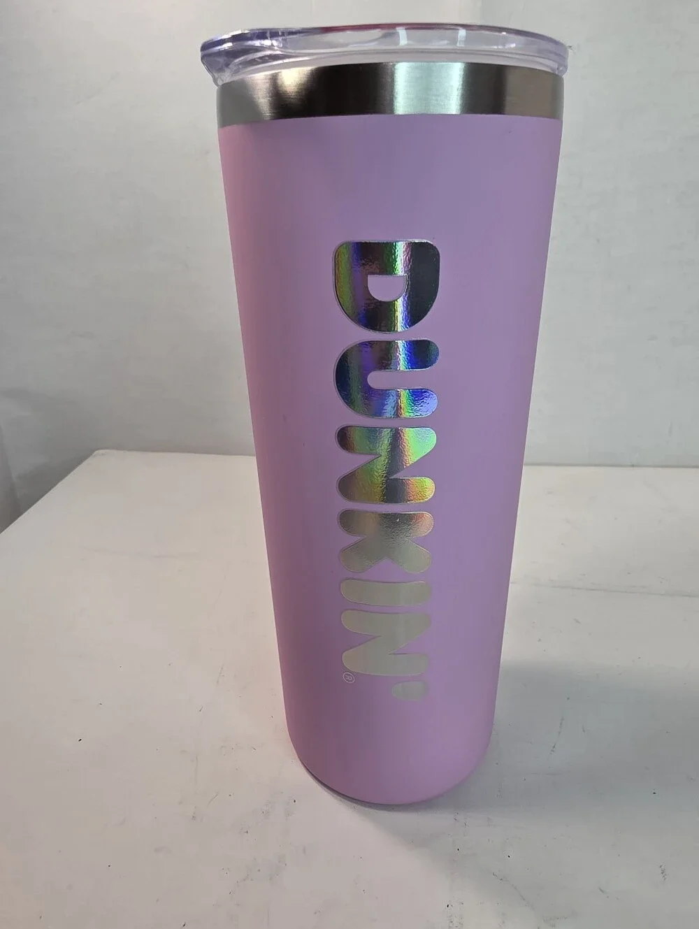 Limited-edition Summer 2023 Dunkin' Donuts Stainless Insulated Travel Tumbler.